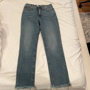 Madewell dark denim jeans